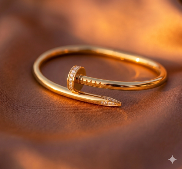 Anti Tarnish Nail Design Bracelet