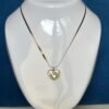 Anti Tarnish Stainless Steel Heart Pendent Chain