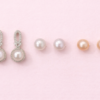 PEARL EARRING COMBO 6 NATURAL PEARL DROP EARRING