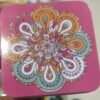 Mandala Design Tin Storage Box
